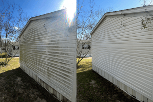 Exterior Pressure Pros Before and After